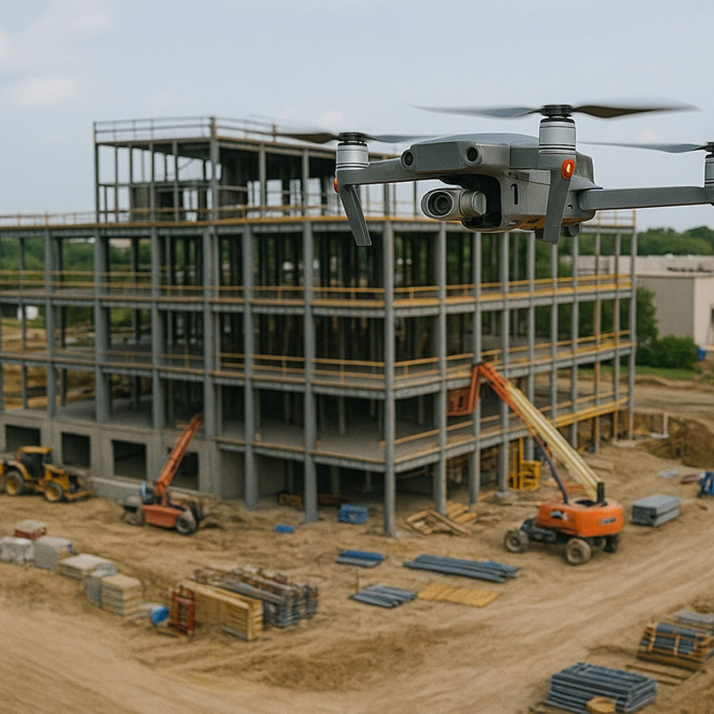 fremdrifts foto drone