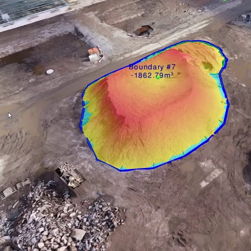 Masseberegning med droner