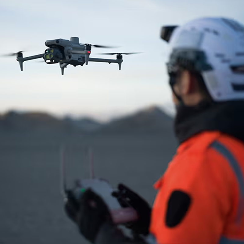 Søk og redning med drone